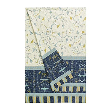 Bassetti OPLONTIS Granfoulard, Baumwolle, Blau, 180 x 270 x 1 cm im Sale